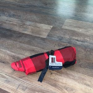 Love Mood NWT red/black Buffalo checked sleep pants size L